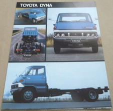 1970's TOYOTA DYNA BU Camion