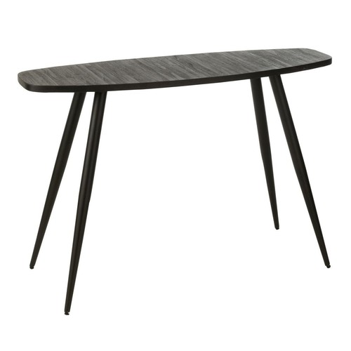 Console ovale bois - ovale, "teck"