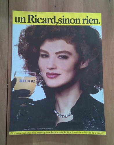 Rare ancienne affiche - rare,