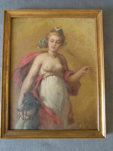 Huile sur toile - , diane