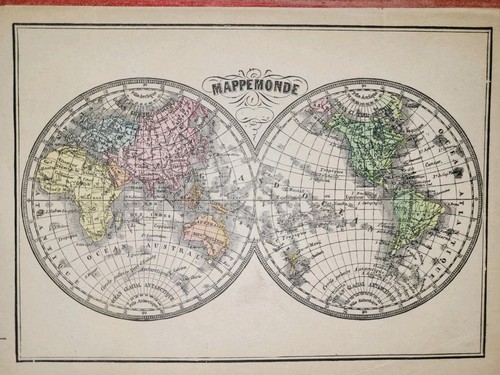 Carte ancienne xixe - carte,