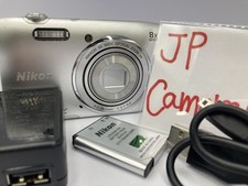READ Excellent Nikon COOLPIX S3600 silver 20MP 8x Zoom Digital Camera 2100