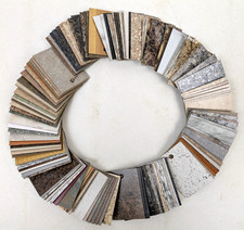 Formica Laminate Countertop Wooden Sample Sampler Cards Lot Of 130+ on Chain