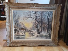 tableau huile paysage