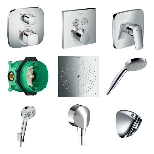 Hansgrohe douche pluie logis - hansgrohe,