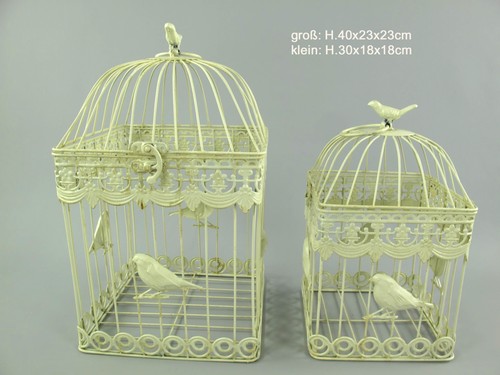 Décoration antique cage - décoration,