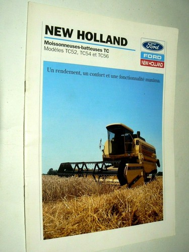 Prospectus moissonneuse new - prospectus,