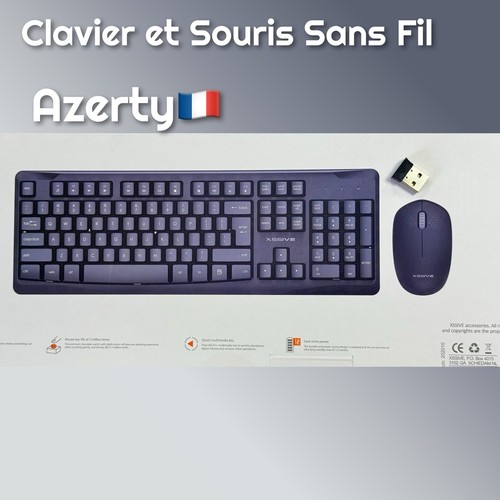 Clavier souris sans fil - souris,