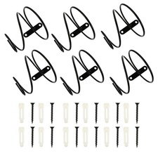  Casier à vin mural pour bouteille unique, 6 pièces, rangement créatif, casier à