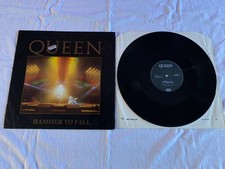 Queen - Hammer To Fall - 12" Vinyl Black Live Sleeve EMI Records 1984 U.K