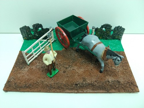 Diorama tombereau de - -,