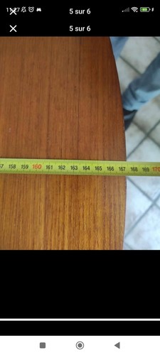 Table ronde bois avec - en,