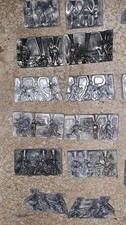 6 moules soldats plomb 