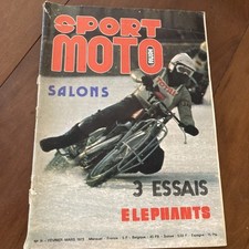 Sport Moto Rush N° 11 1973 Honda 50 SS 250 Xl 350 four René Gillet gonflage 2T