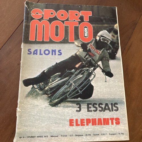Sport moto rush 11 - rush, 1973