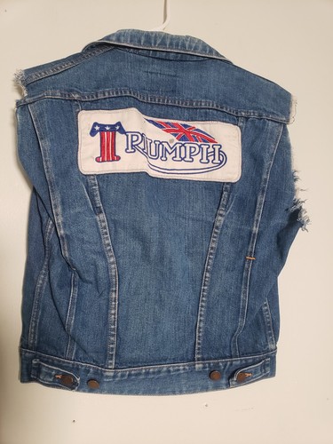 Vintage wrangler triumph - vintage,