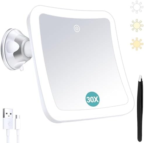 Miroir maquillage grossissant - miroir,