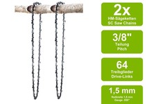 2 Chaînes adapté pour Dolmar