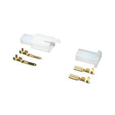 Cosse électrique femelle mâle 2 connections pour moto scooter quad cyclomoteur