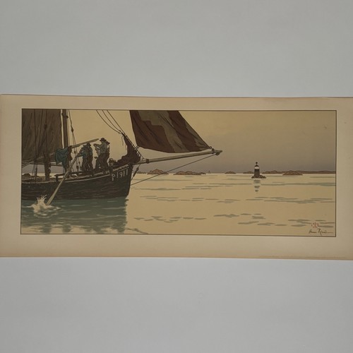 Lithographie par henri - par,