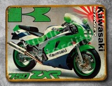 plaque métal vintage Kawasaki ZXR Stinger 750