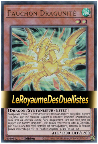 Fauchon dragunité - yu-gi-oh!,