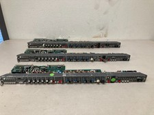 3x Harrison Mic Line Input Modules Mixer Channel Strips Vintage Lot Untested