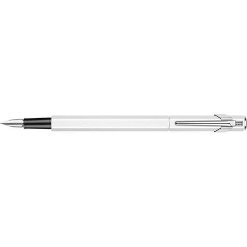 Stylo plume blanc métal - plume,