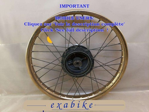 Roue avant pour suzuki - roue, ts