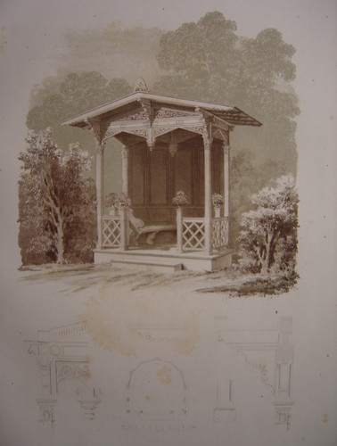 Lithographie belvédère - lithographie,