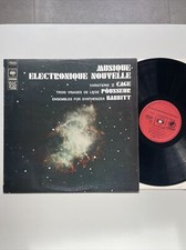 LP MUSIQUE ELECTRONIQUE NOUVELLE - CAGE/ POUSSEUR/ RABBITT - CBS S 34 61064