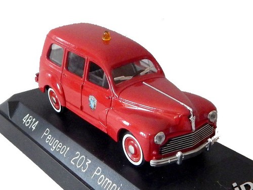 Peugeot 203 break pompiers - peugeot,