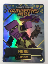 Minecraft Dungeons Arcade Series 4 (#111 Hero: Nuru) FOIL Card