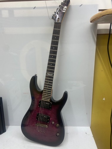 Esp ltd 100qmnt guitar - mh-100qmnt,