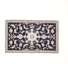 Tapis Oriental Nain ( 138 X 86 CM ) Tapis Persan Fait Main Neuf