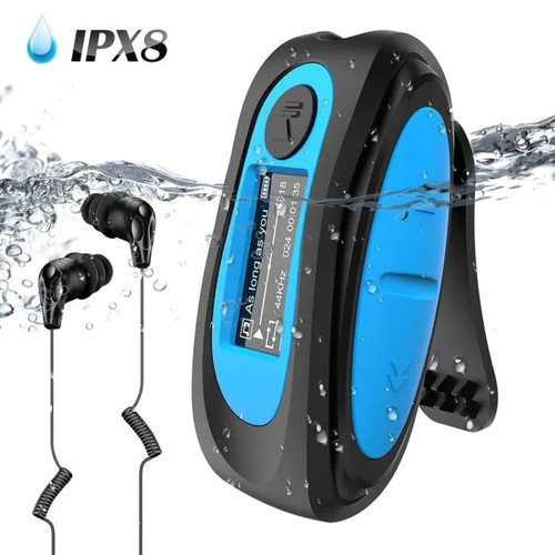 Mp3 etanche ipx8 8go lecteur - 8go,