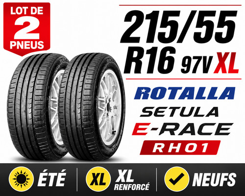 Lot pneus 215 r16 - r16, 97w