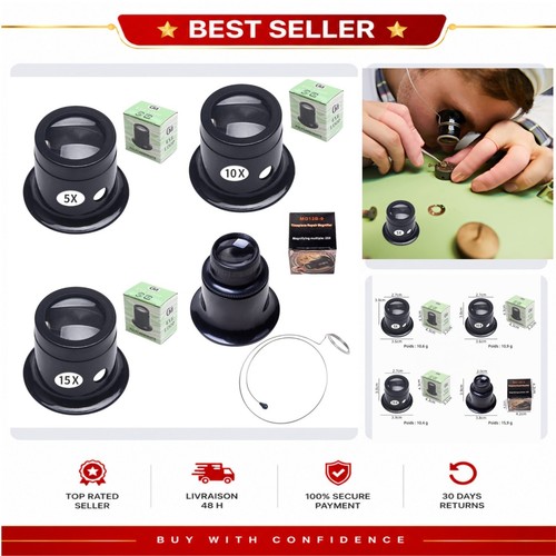 Loupes horloger bijoutier - , 5x