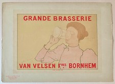 LES MAITRES DE L'AFFICHE pl.12 RASSENFOSSE Armand LITHOGRAPHIE Imp. CHAIX