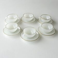 Service à café opaline