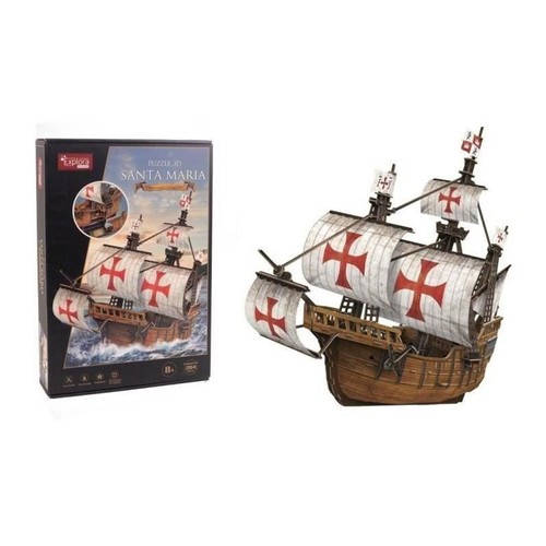 Puzzle bateau santa maria - -,