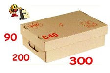 lot de 10 boîtes emballage carton 30 x 20 x 9 ref C 40 emballage envoi stockage