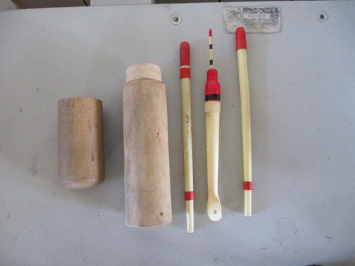 Ancien etui bois pour - en,