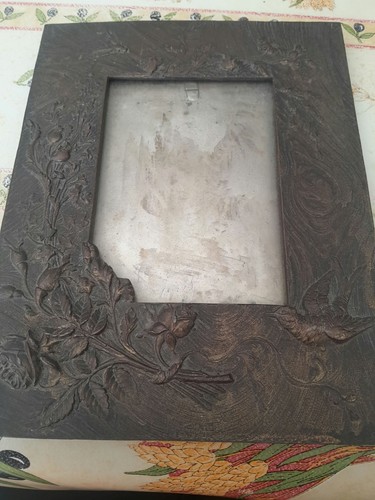 Ancien cadre bronze ou - ancien,