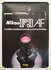 NIKON F3 AF Best Camera Poster with Auto Focus