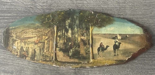 Tableau peint sur une - tableau, planche
