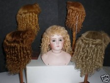 MOHAIR WIG for ANTIQUE DOLL -T5 (25.5cm) Made in France