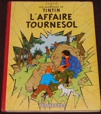 Tintin  -18- / L'affaire Tournesol / EO belge B20  1956 / BE