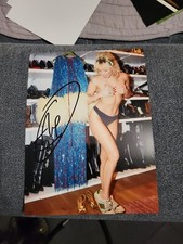 Signed autographed miley cyrus
