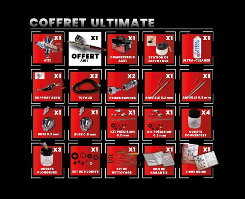 Coffret ultimate aero - ultimate, +